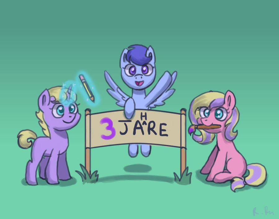 3 Jahre - 3 Years
