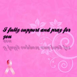 I support Woman With Breat Cancer!