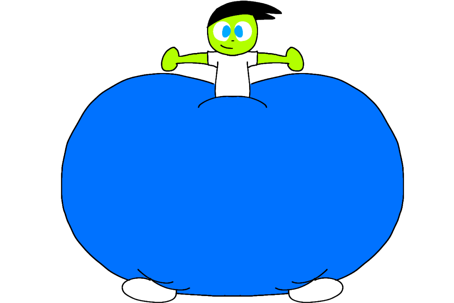 (R) (PBS Kids) Dot's Pants Inflation by Olegaworker on DeviantArt