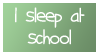 I sleep at school xDD by kat116