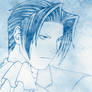 Miles Edgeworth Cyanotype