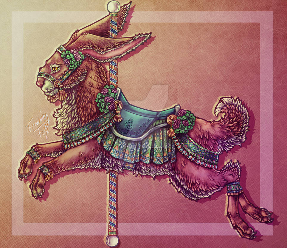 Rabbit Carousel C by FrowningFox on DeviantArt
