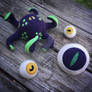 Purple, Green, a bit of Yellow: Eyes and Monsters