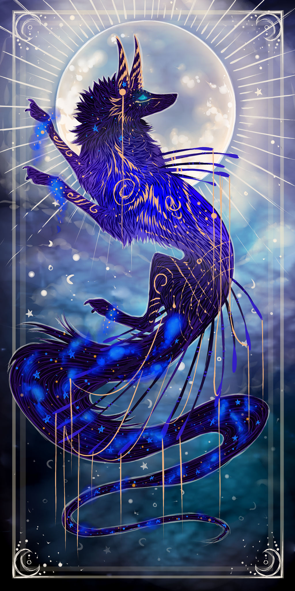 August Moon YCH: Nyraji by MischievousRaven on DeviantArt