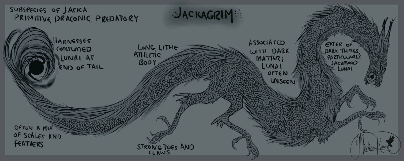 Jackgrim Roon New Subspecies: Jackagrim Reference! by MischievousRaven on DeviantArt