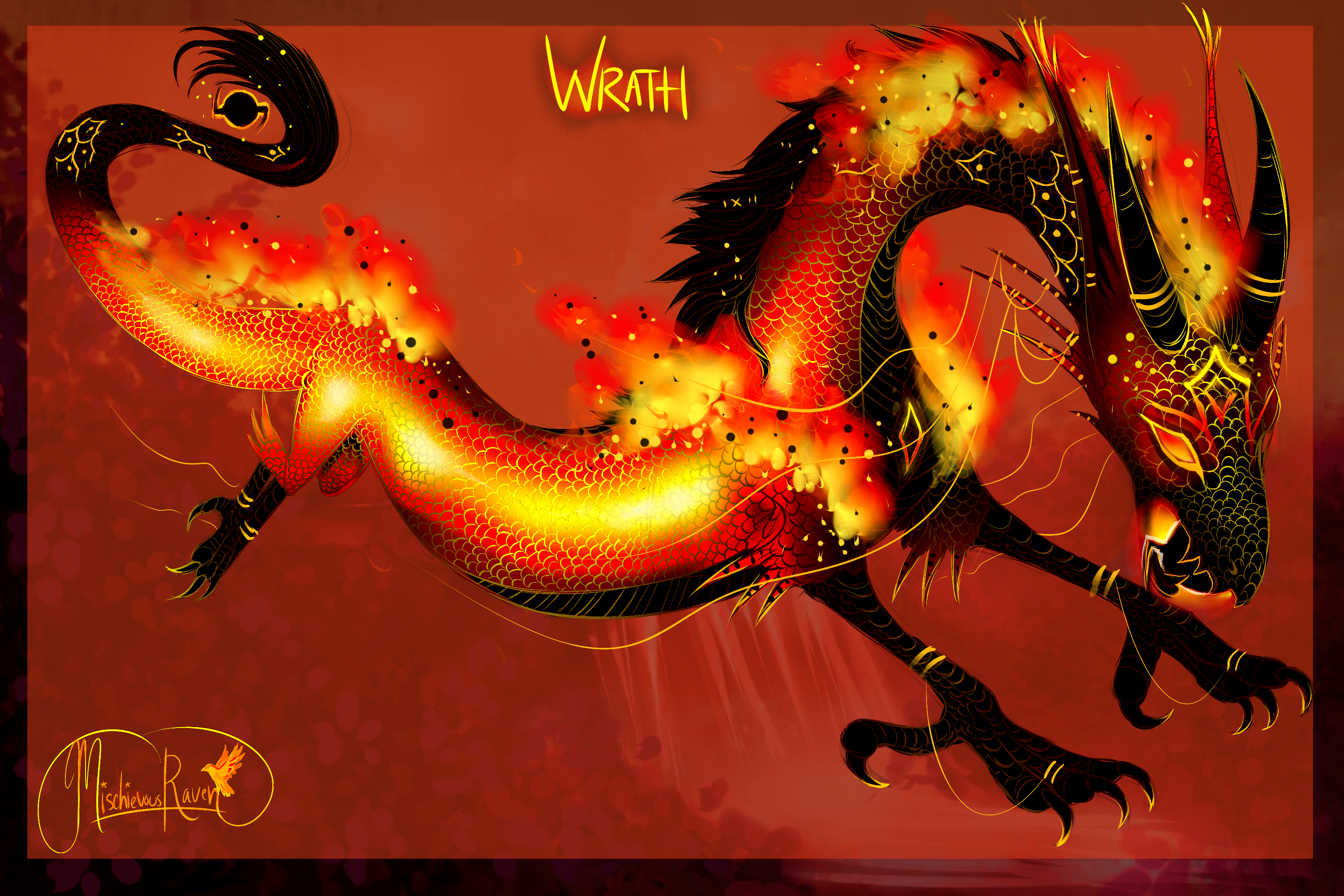 Wraith Ssin Wrath Sin Art