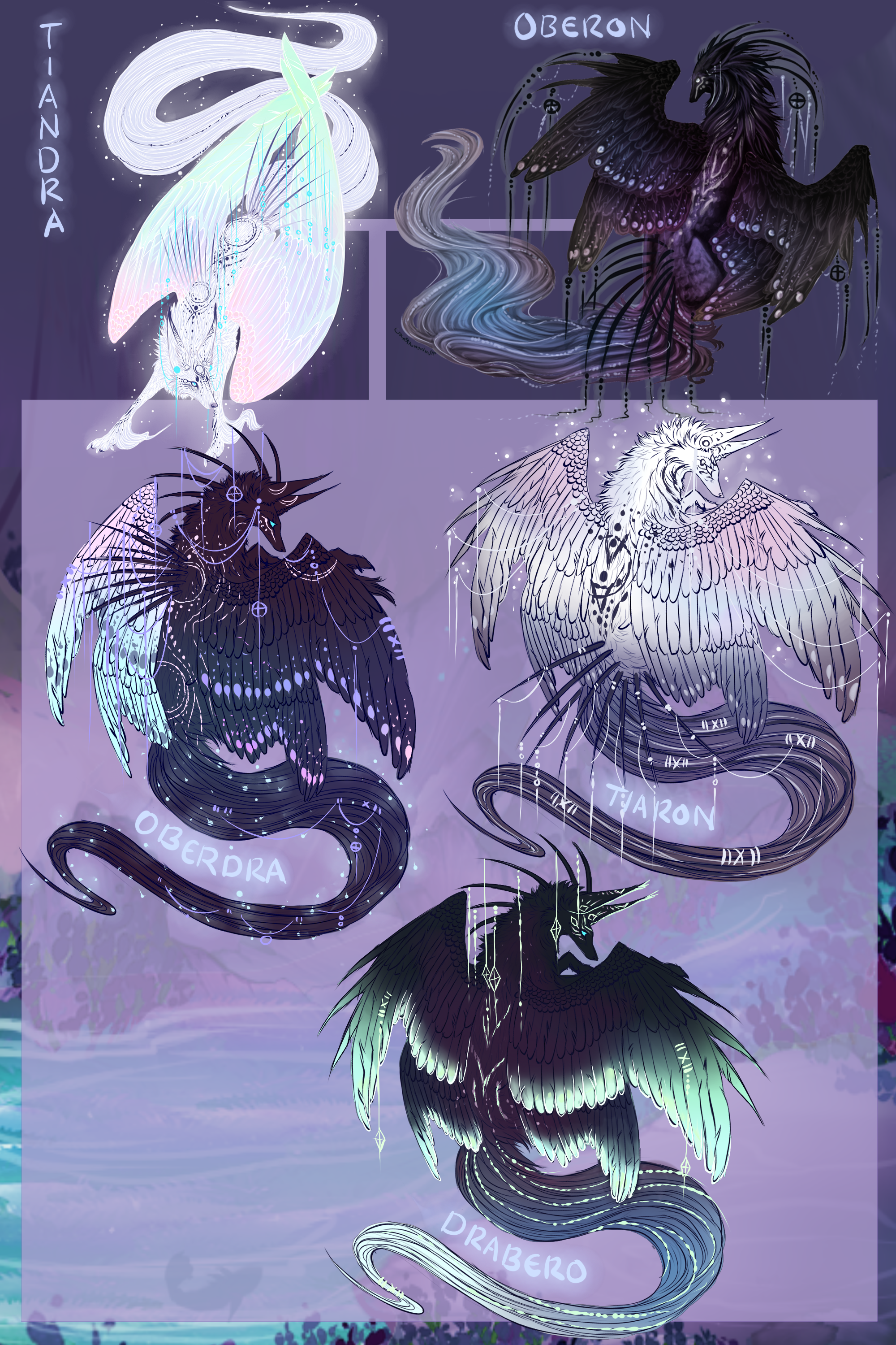 Tiandra Commissioned Litter: Tiandra x Oberon ! by MischievousRaven on DeviantArt