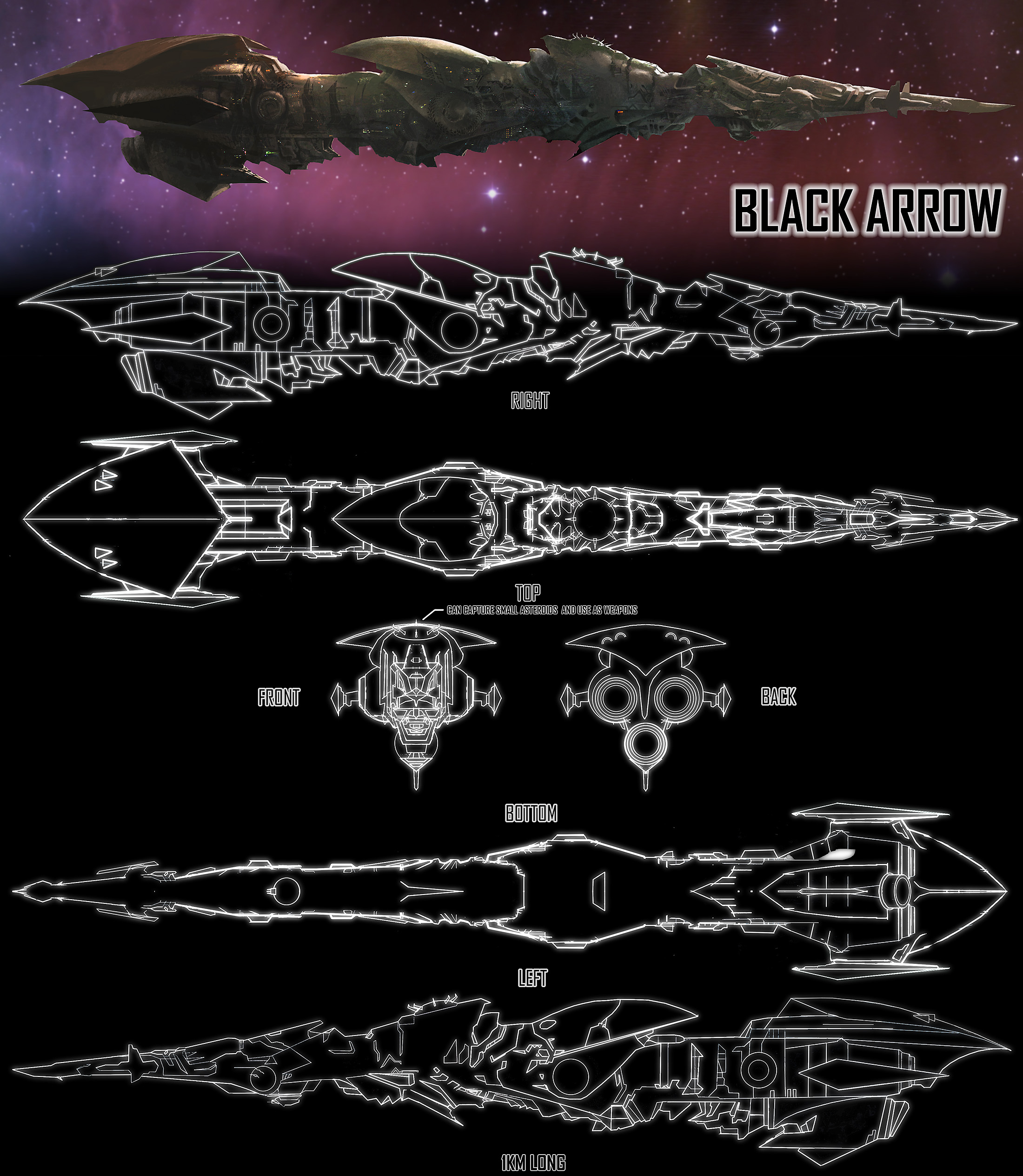 BLACK ARROW destroyer