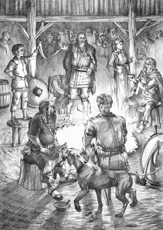Hobbit Tales, Warm Welcome by AndyHep