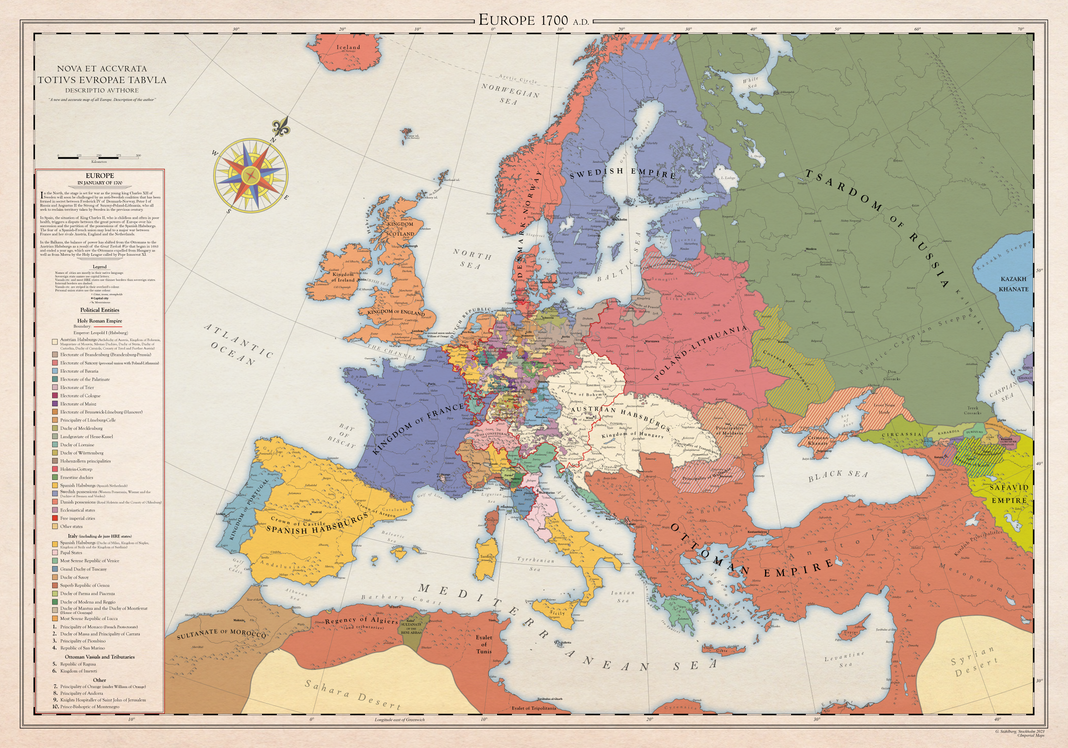 Europe 1700 By ImperialMaps On DeviantArt europe-1700-by-imperialmaps-on-deviantart