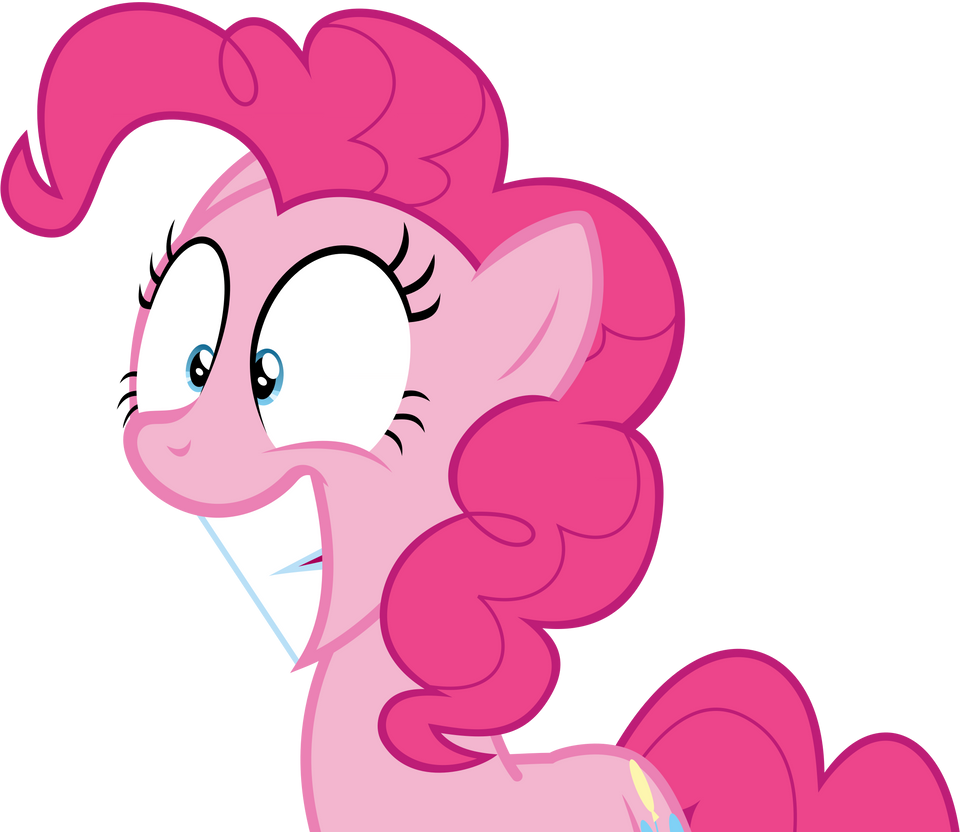 Pinkie Pie Is Excited About Something by VladimirMacHolzraum on DeviantArt