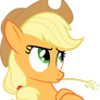 Applejack Leaning