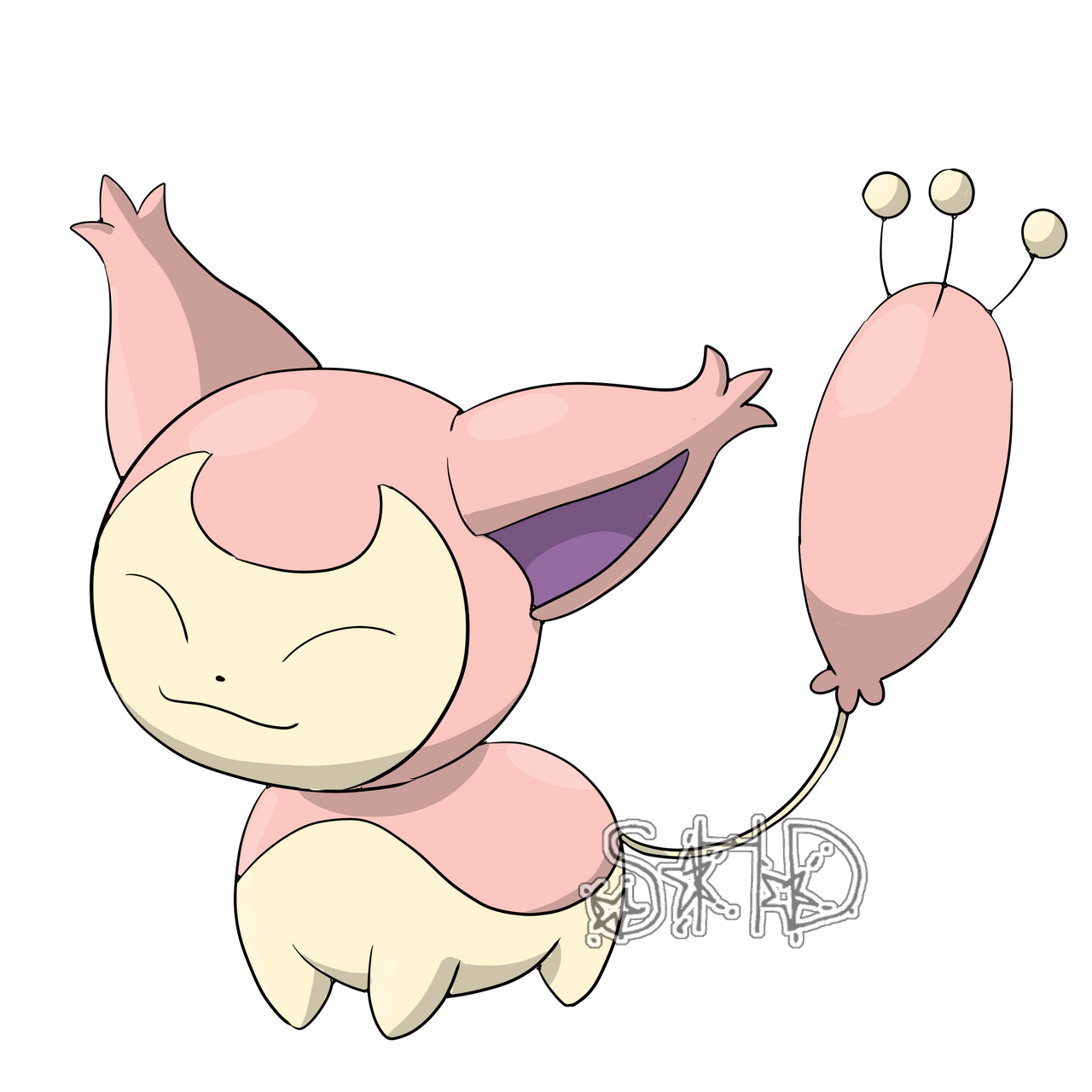 Pink Skitty Skitty by Shiny-Hunter-Des on DeviantArt
