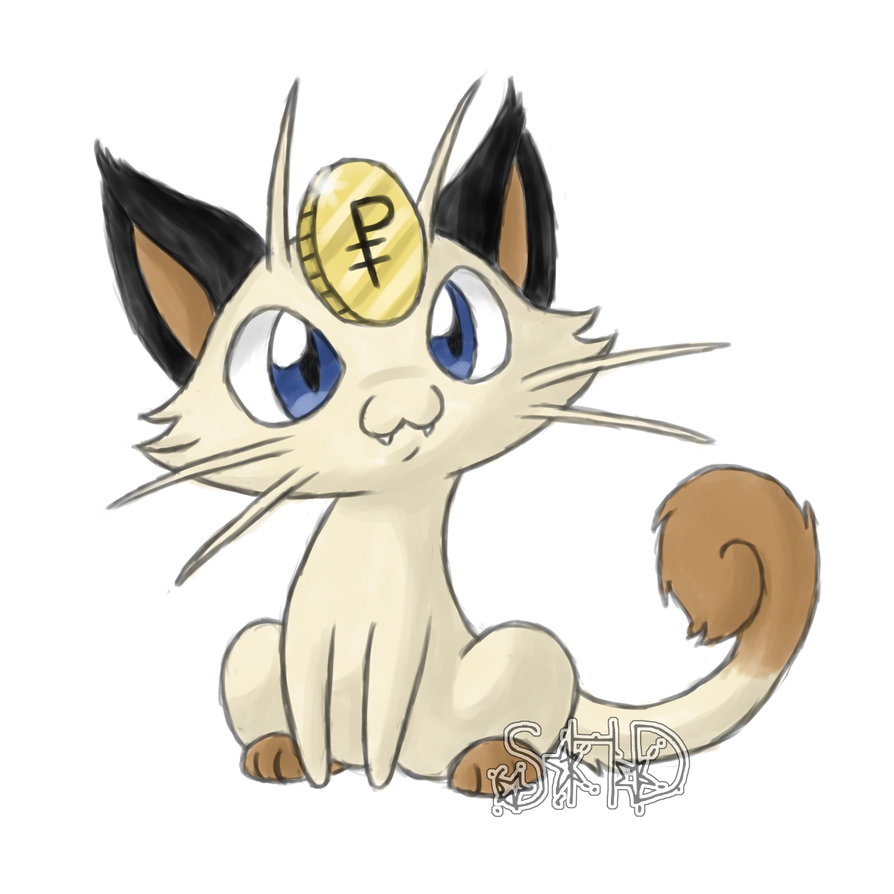 Coin Cat by Shiny-Hunter-Des on DeviantArt