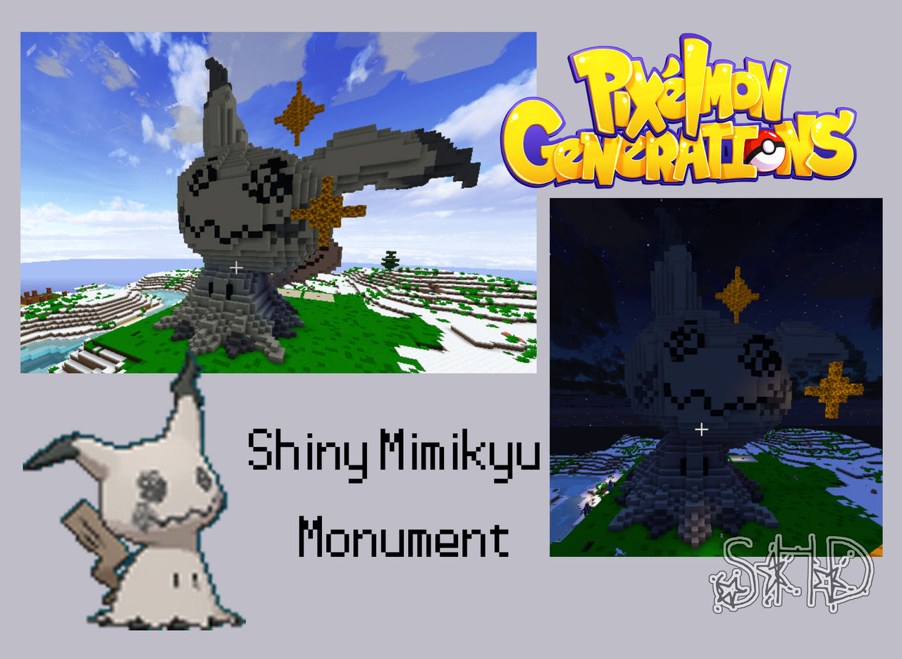 Shiny Mimikyu Monument by Shiny-Hunter-Des on DeviantArt
