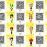 Tomodachi Life-Bunch of QR codes