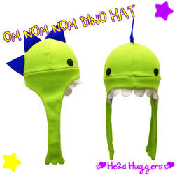 OM NOM NOM Dino hat