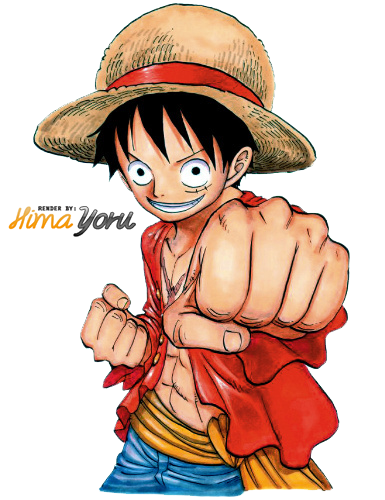 Luffy Render by Zeroavenger on DeviantArt