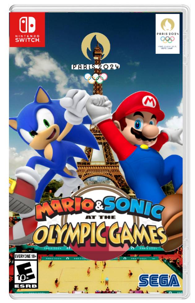 Mario Sonic At The Olympic Games Paris 2024 NS FM by AustinSamuelian on