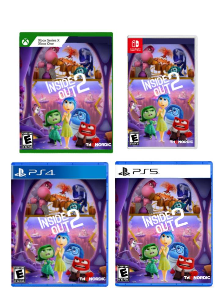Inside Out Console Shape Inside Out 2 the video game fanmade game consles by AustinSamuelian on ...