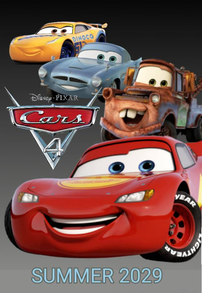Ido Cars Cars 4 (2029) Poster Fanmade by AustinSamuelian on DeviantArt