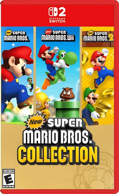 New Super Mario Bros Collection Nintendo Switch 2 by AustinSamuelian on ...