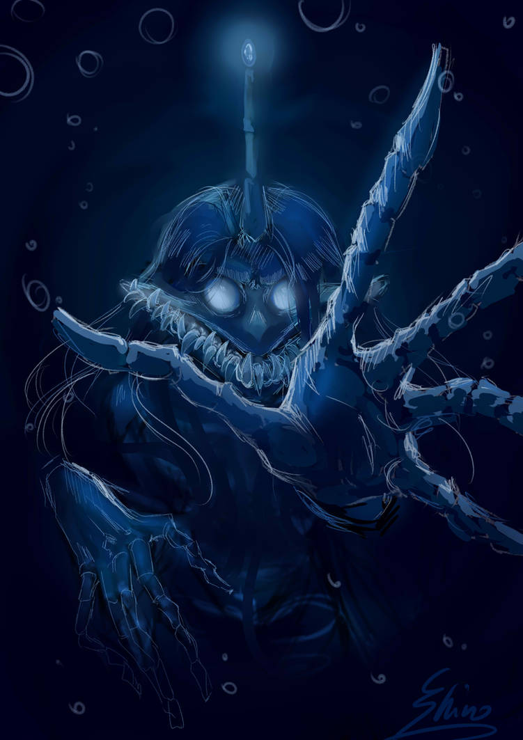 Deep-sea merfolk by GayaShiroUsagi on DeviantArt