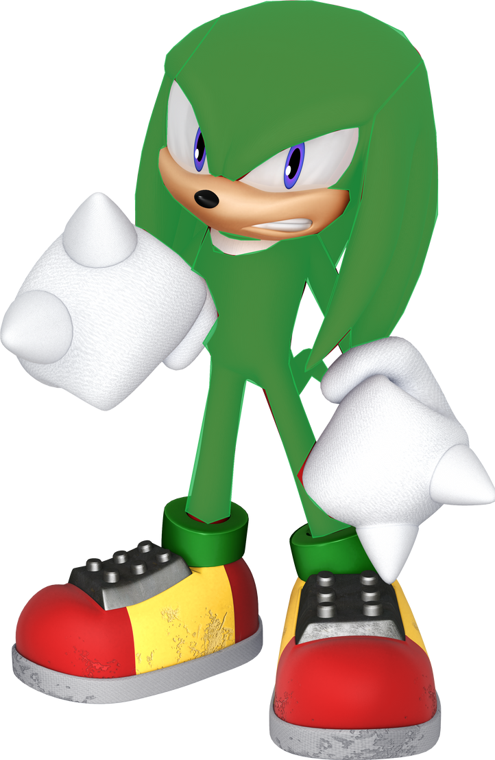 chuckles the echidna Render by roolis on DeviantArt