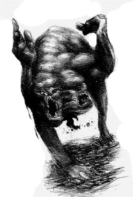lesser daemon, Horror by Khaintul on DeviantArt