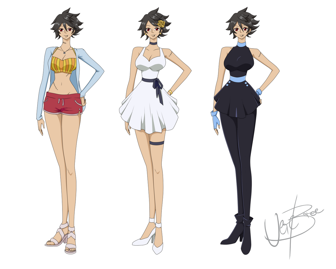 One Piece GOLD - Zoy's outfits by VereBree on DeviantArt