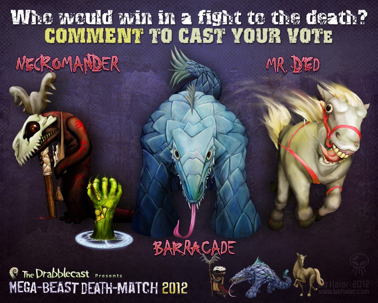 Mega-Beast Death-Match 2012 - Round 4 by BoKaier