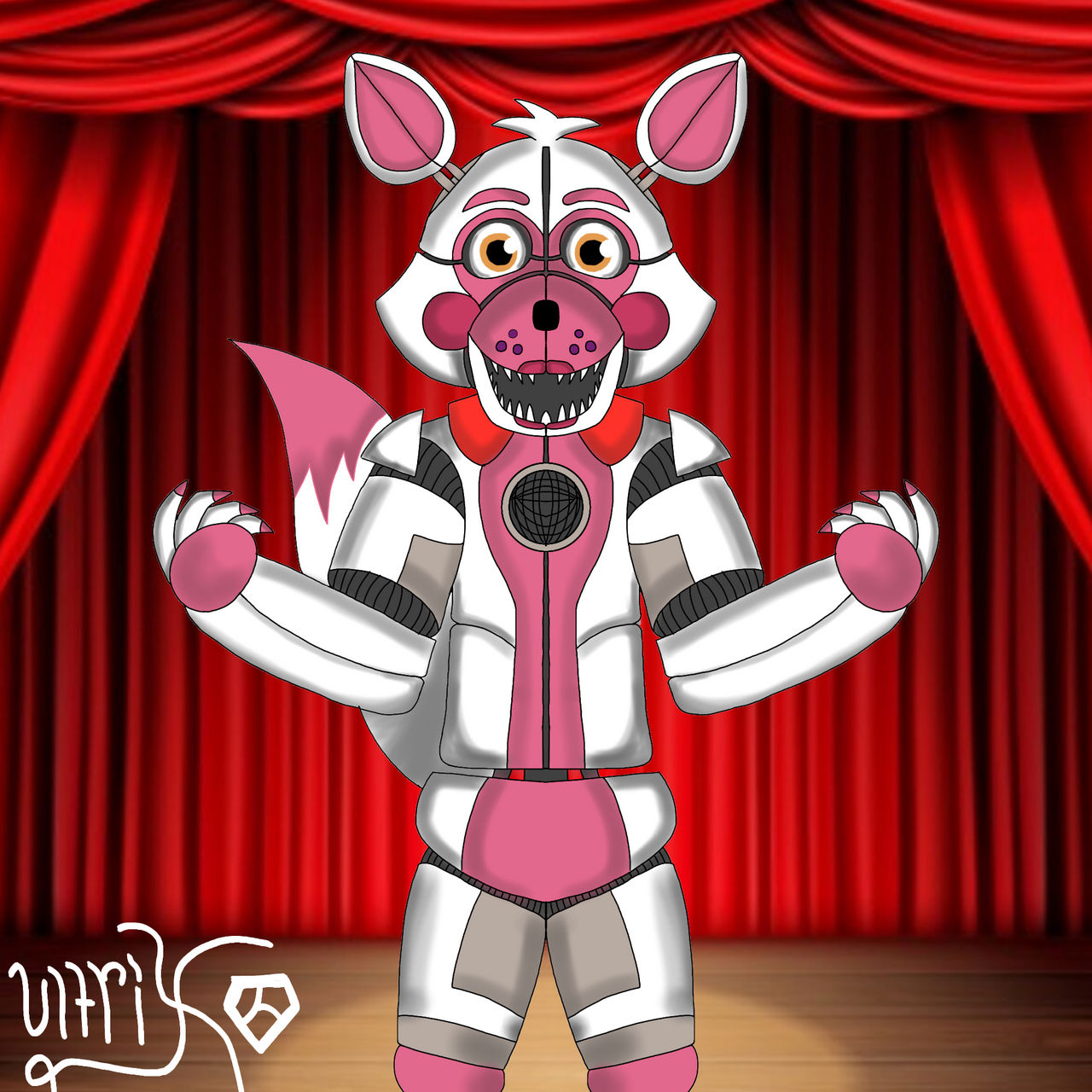 Funtime foxy by Ultrix37 on DeviantArt