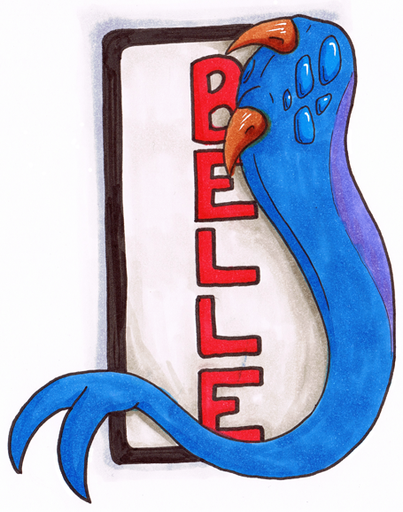 New Belle Tail Badge