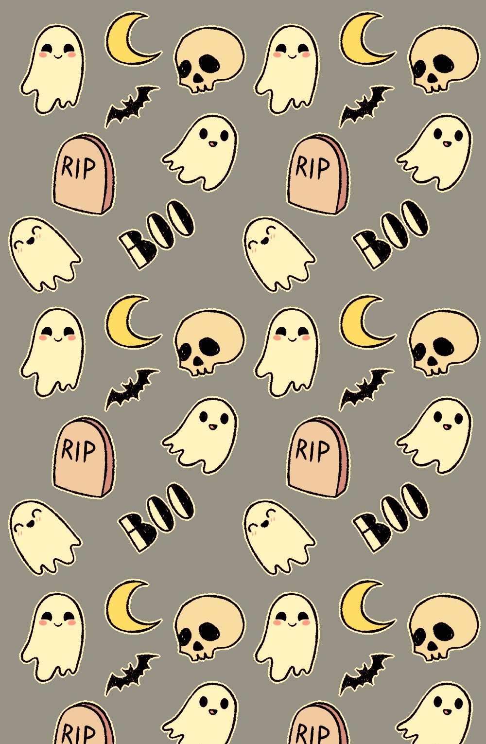 [FREE TO USE] Spooky cute background