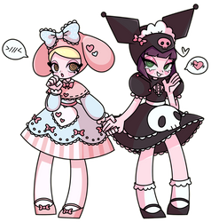 [G] My Melody and Kuromi