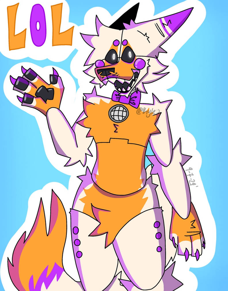 Lolbit First Design old lolbit art by kylestorm69 on DeviantArt