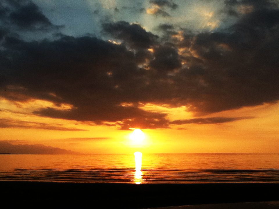 Sunset in Lovina Beach ~ Bali Island