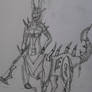 Centaur warrior lady