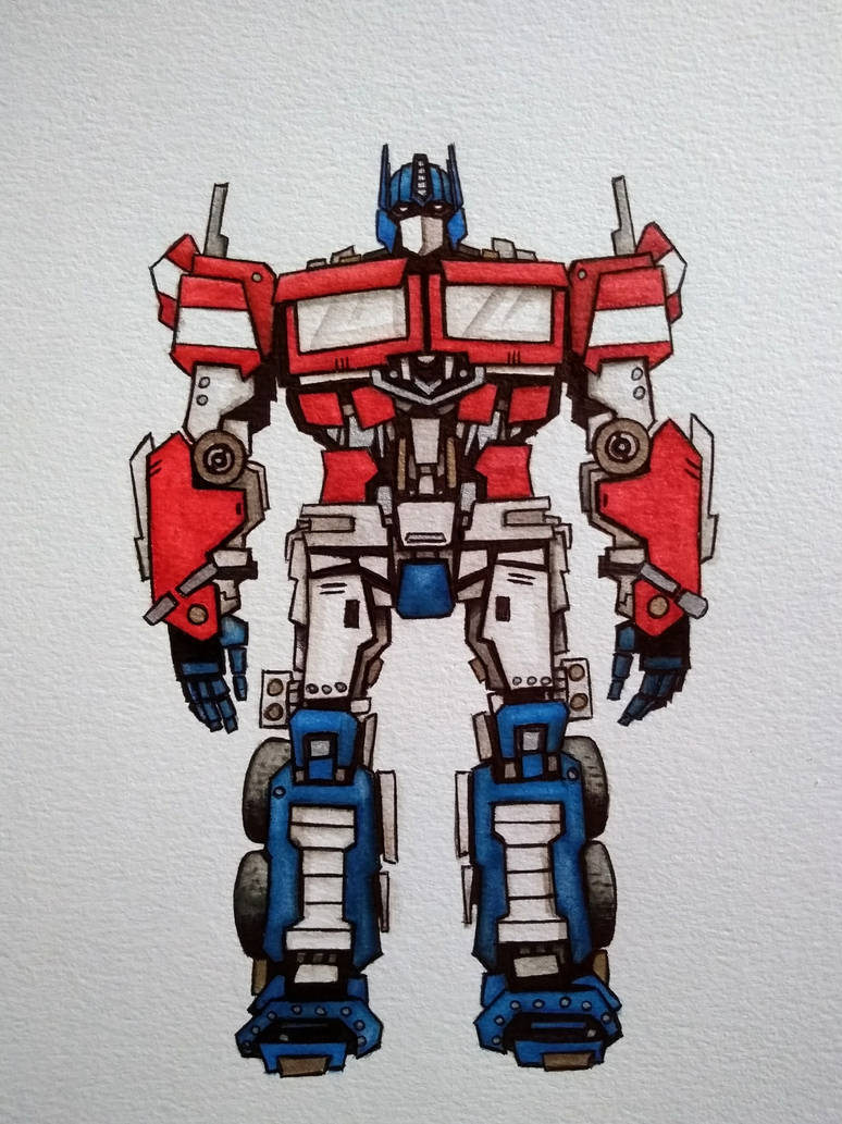 Transfomer Drawing Transformers: Bumblebee Movie Optimus Prime by ChainsawTeddybear on ...