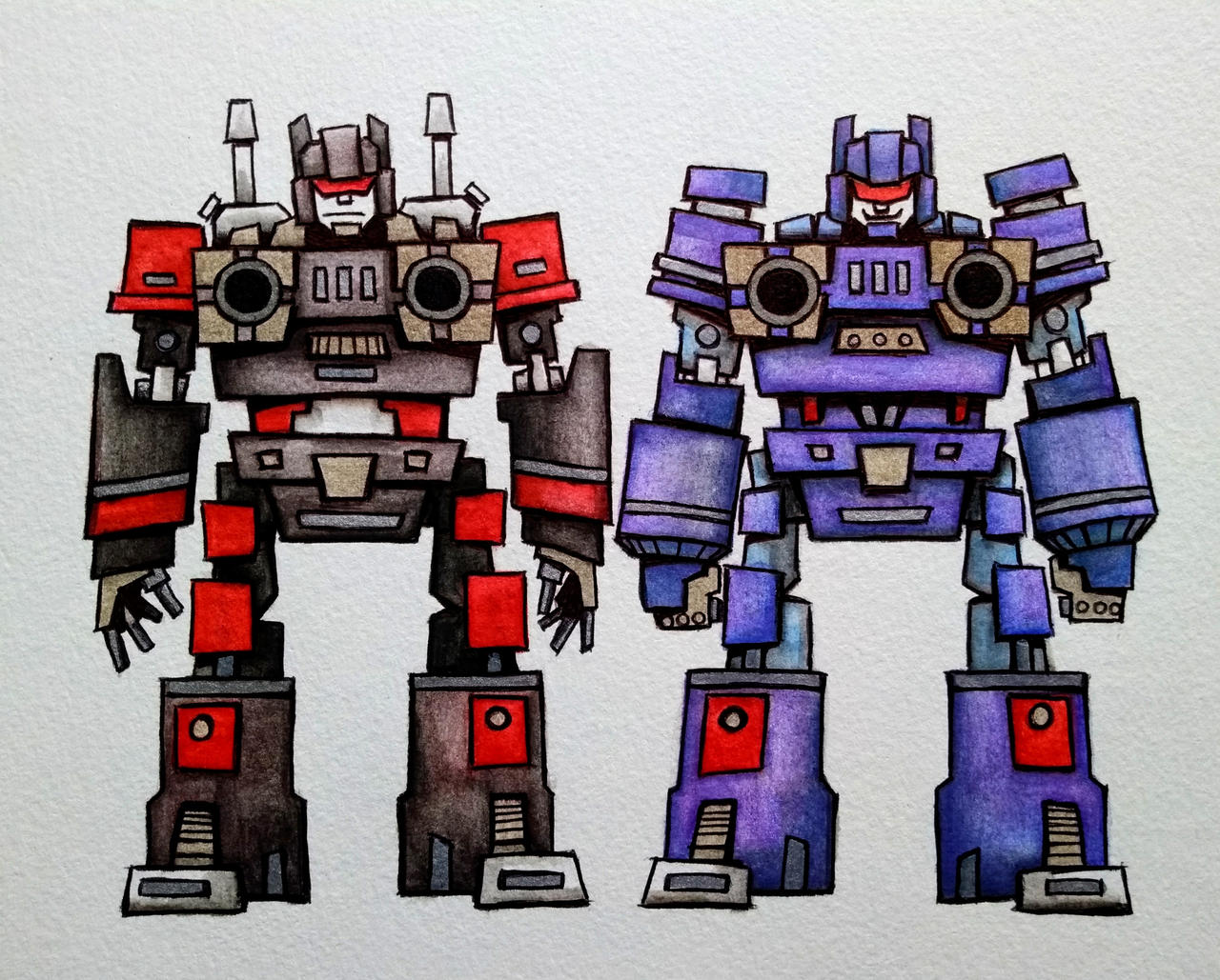 Transformers: Rumble and Frenzy by ChainsawTeddybear on DeviantArt