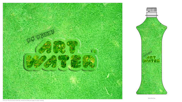 Go green art water