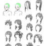 how to basic manga hair