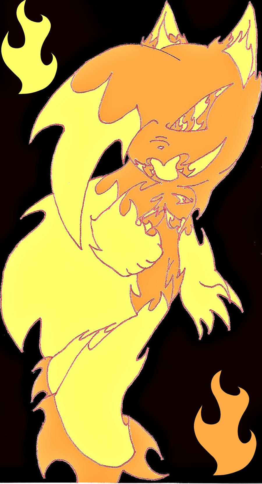 Hell's fire by sonicandamy123 on DeviantArt