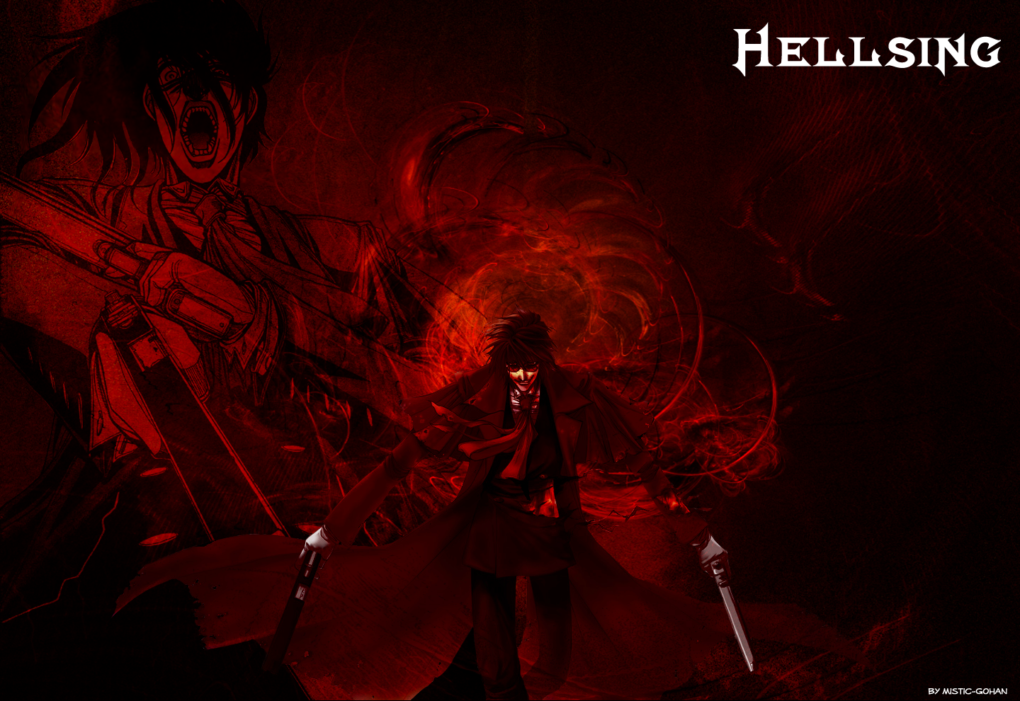 Hellsing Wallpaper 10 V2 By Mistic Gohan On Deviantart Hellsing Wallpaper 10 V2 By Mistic Gohan On Deviantart