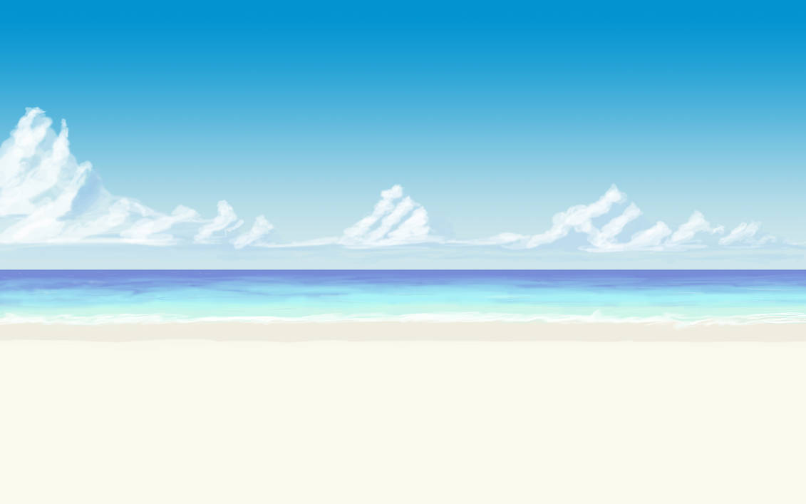 Another Anime Beach Background by wbd on DeviantArt