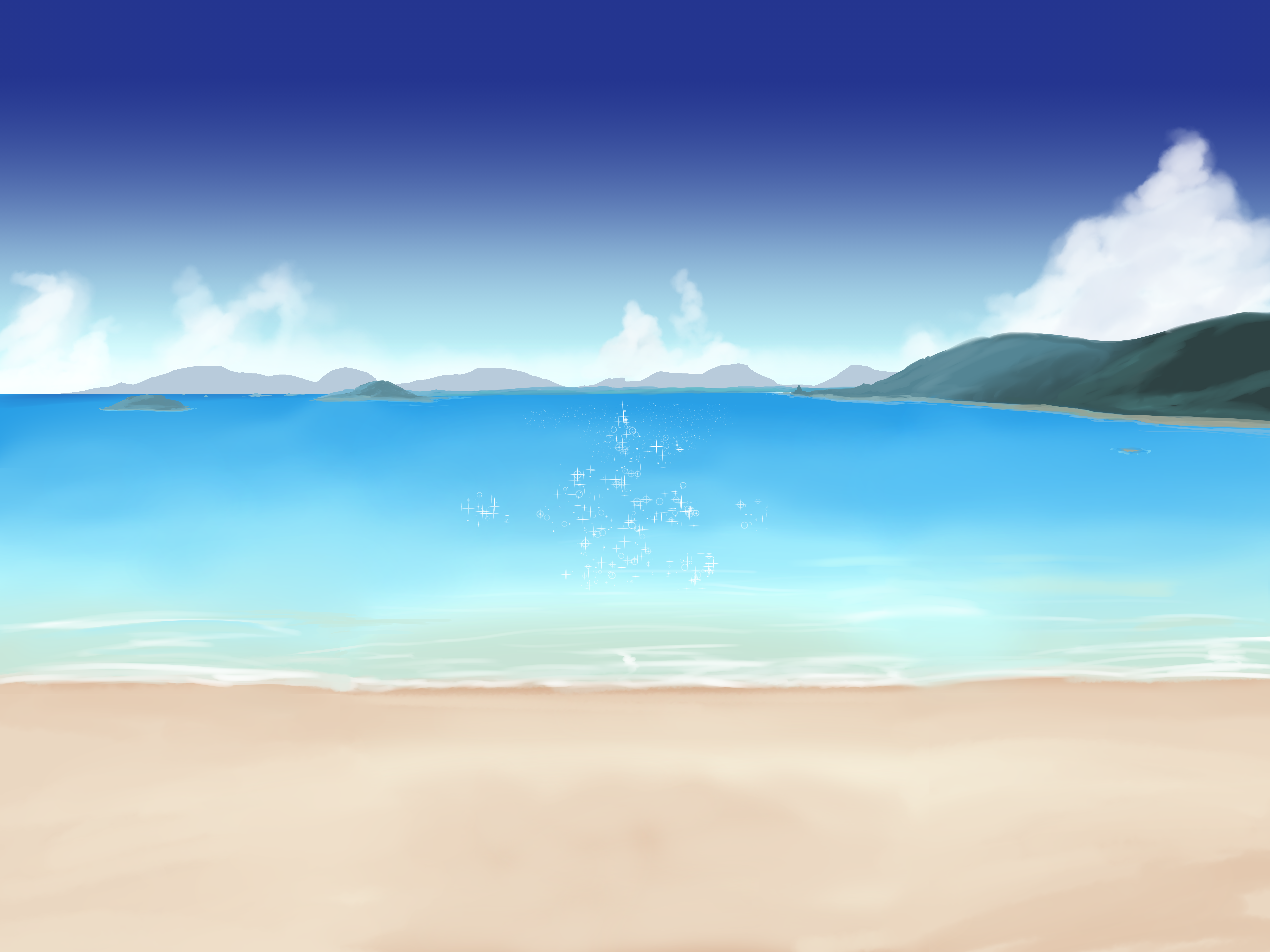 Yet Another Beach Background - 2