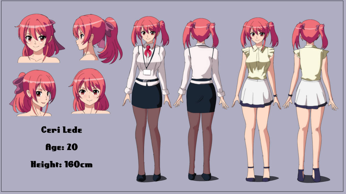 Ceri's Model Sheet by wbd