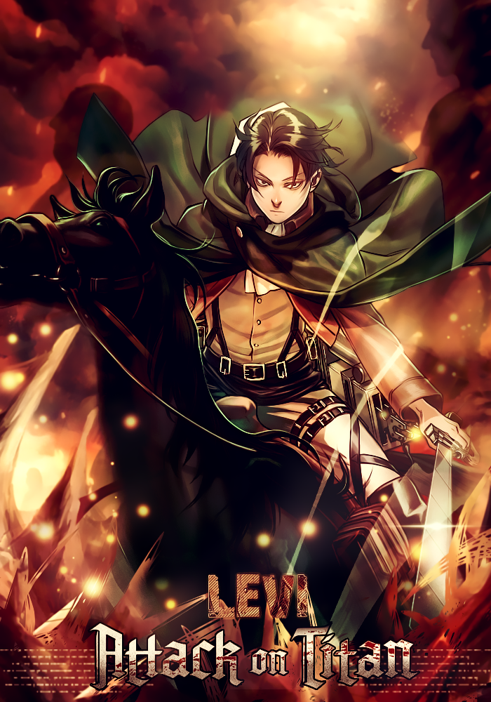 Levi Attack On Titan By Yatamirror On Deviantart