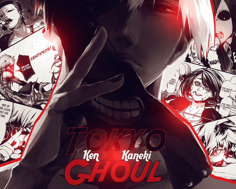 Tokyo Ghoul - Ken Kaneki manga Wallpaper by FavoriteRX on DeviantArt