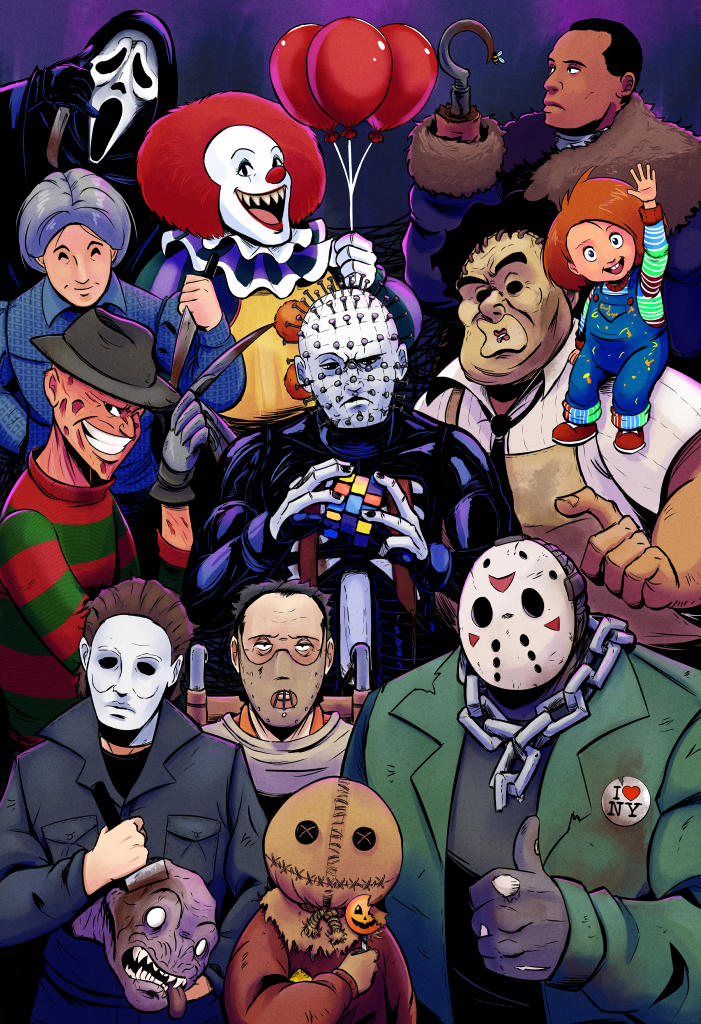 Slasher Delight Slasher's Night Out by Requiem-Delacroix on DeviantArt